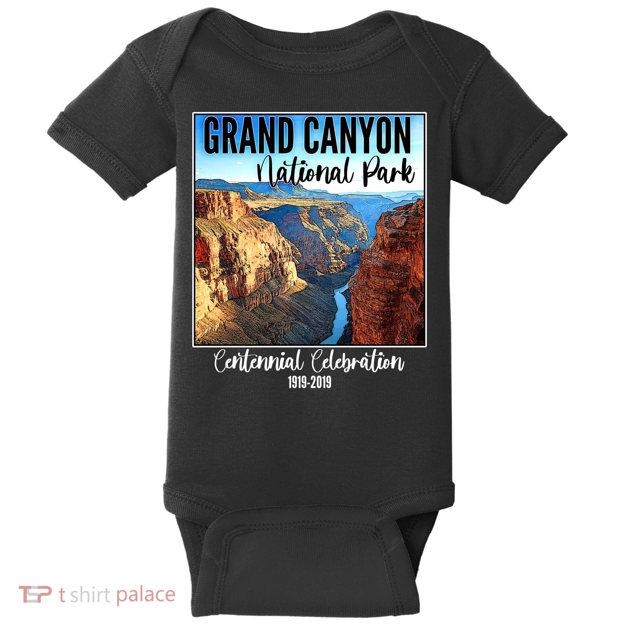 Grand Canyon National Parks Centennial Celebration Baby Bodysuit
