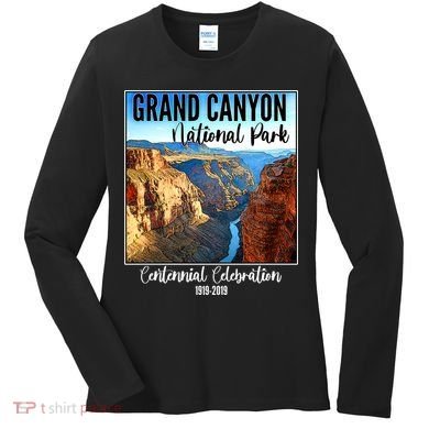 Grand Canyon National Parks Centennial Celebration Women's Long Sleeve Shirt