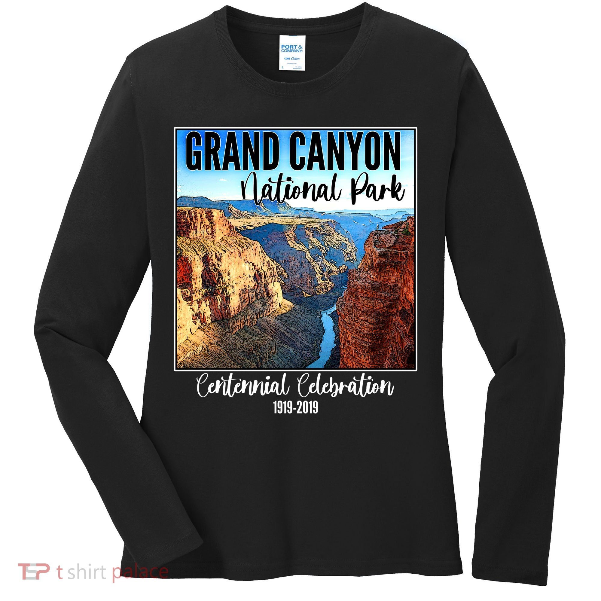 Grand Canyon National Parks Centennial Celebration Women's Long Sleeve Shirt