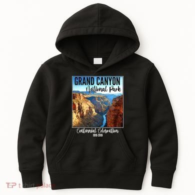 Grand Canyon National Parks Centennial Celebration Kids Hoodie