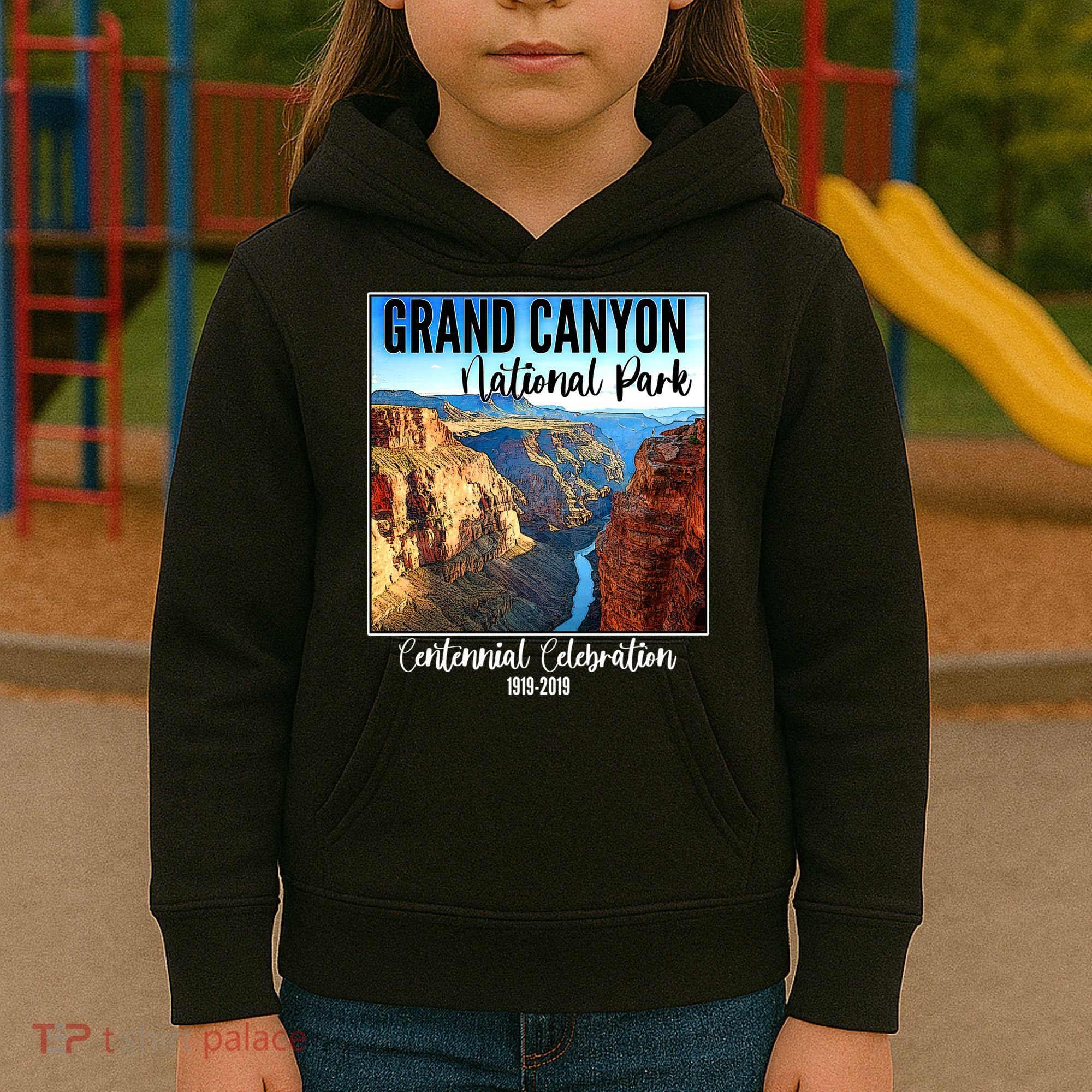 Grand Canyon National Parks Centennial Celebration Kids Hoodie
