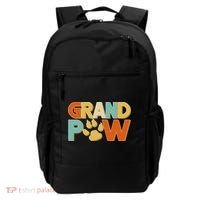Grand Paw Funny Dog Grandpa Backpack thumb 0