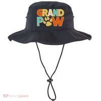 Grand Paw Funny Dog Grandpa Bucket Hat thumb 0