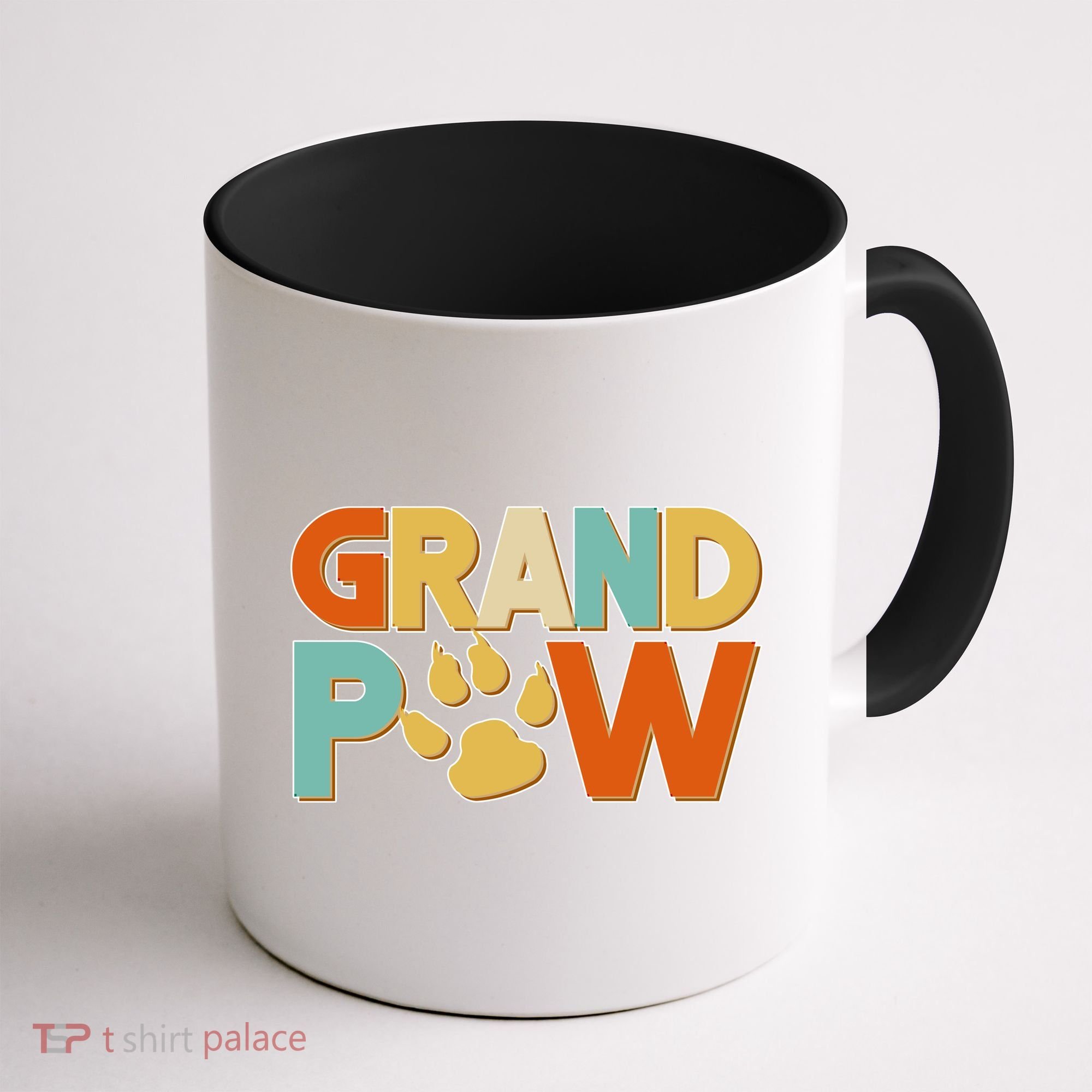 Grand Paw Funny Dog Grandpa Coffee Mug