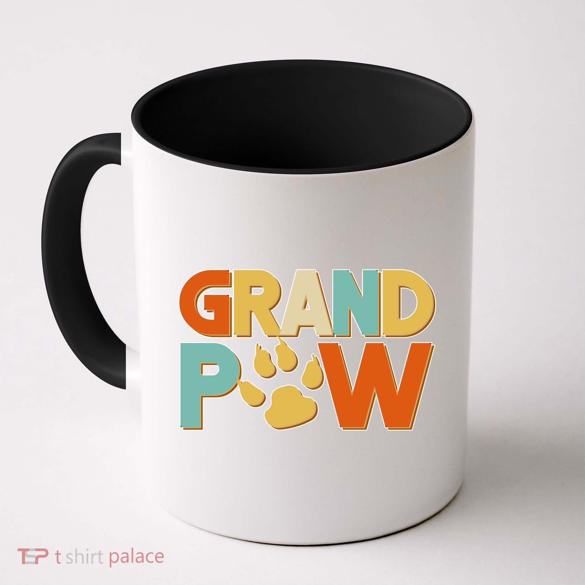Grand Paw Funny Dog Grandpa Coffee Mug