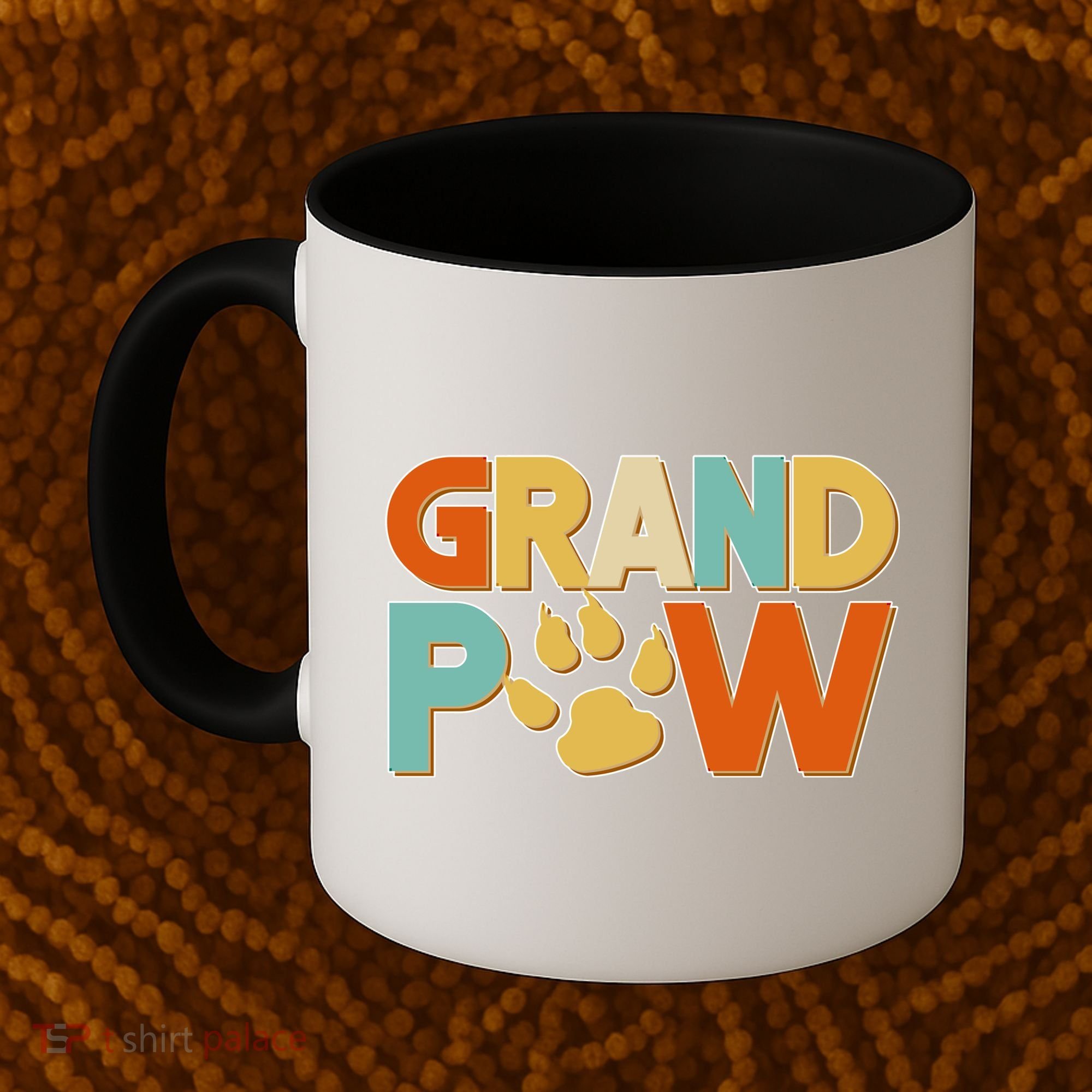 Grand Paw Funny Dog Grandpa Coffee Mug