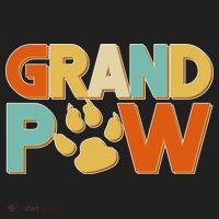 Grand Paw Funny Dog Grandpa Beanie thumb 2