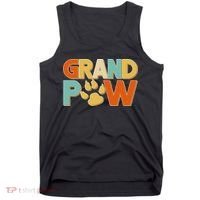 Grand Paw Funny Dog Grandpa Tank Top thumb 0