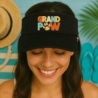 Grand Paw Funny Dog Grandpa Visor thumb 2