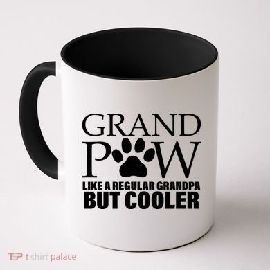 Grand Paw Like A Regular Grandpa But Cooler Coffee Mug