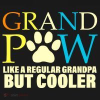 Grand Paw Like A Regular Grandpa But Cooler Ornament thumb 1