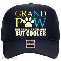 Grand Paw Like A Regular Grandpa But Cooler Hat thumb 0