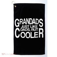 Grandads Just like Dad But Cooler Golf Towel thumb 0