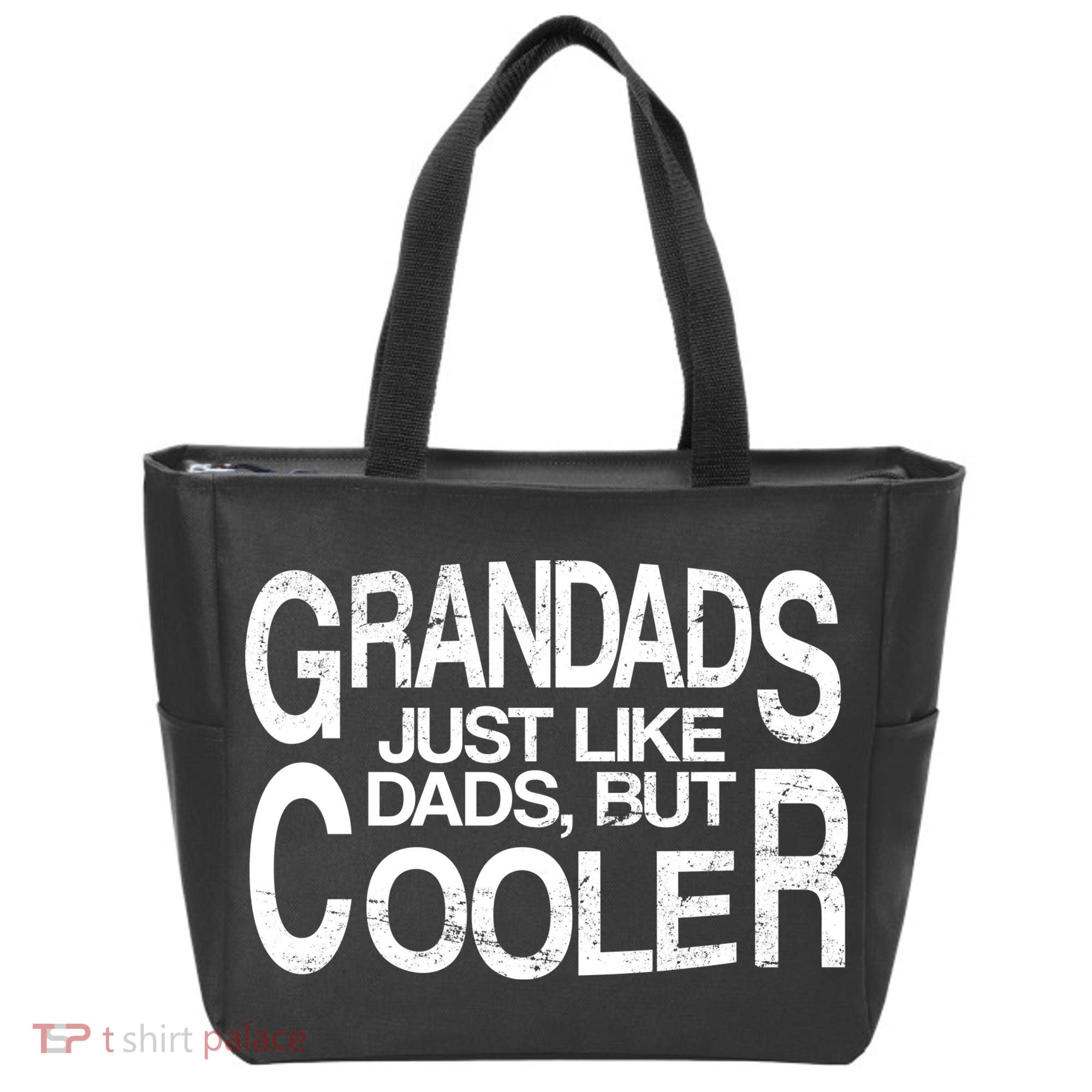 Grandads Just like Dad But Cooler Tote Bag