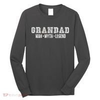 Granddad Man Myth Legend Long Sleeve Shirt thumb 0