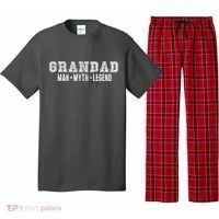 Granddad Man Myth Legend Pajama Set thumb 0