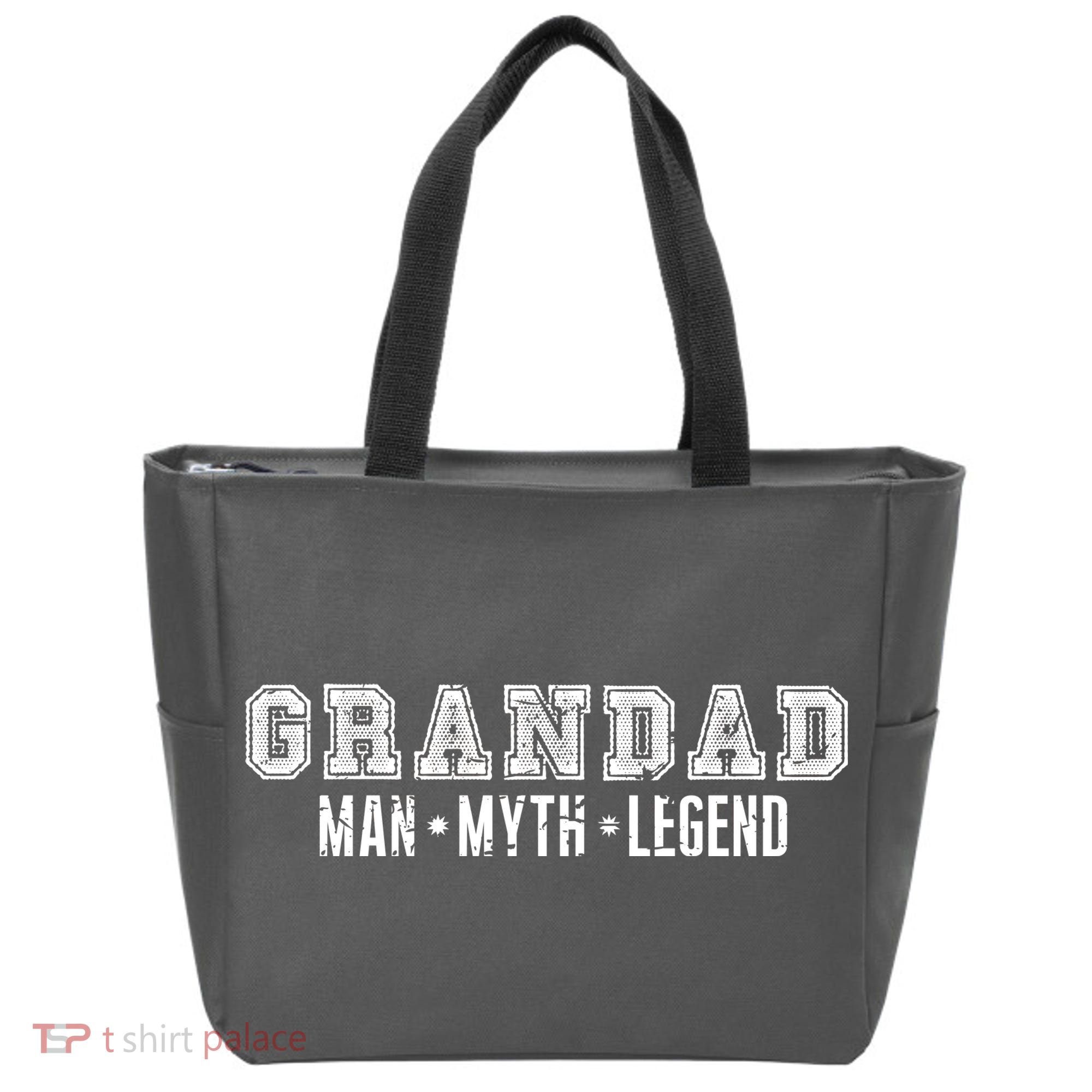 Granddad Man Myth Legend Tote Bag