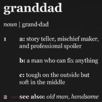 Granddad Noun Definition Backpack thumb 2