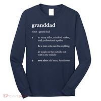 Granddad Noun Definition Long Sleeve Shirt thumb 0