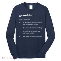 Granddad Noun Definition Long Sleeve Shirt thumb 0