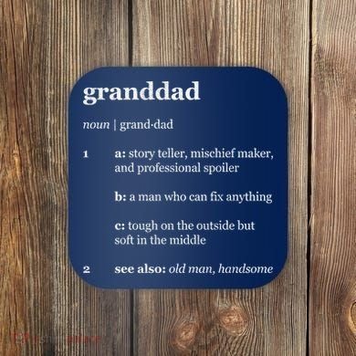 Granddad Noun Definition Coaster
