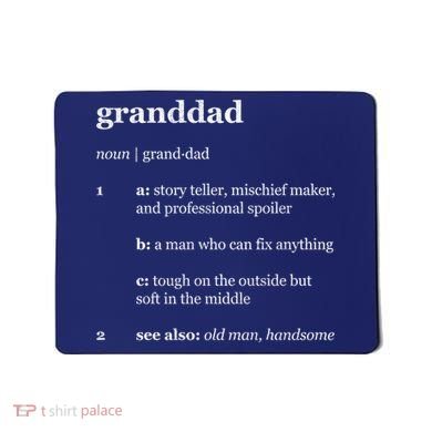 Granddad Noun Definition Mousepad