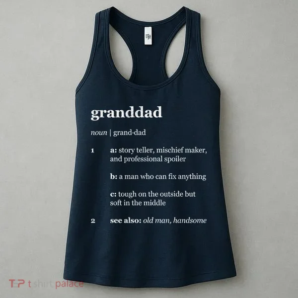 Granddad Noun Definition Women's Tank Top