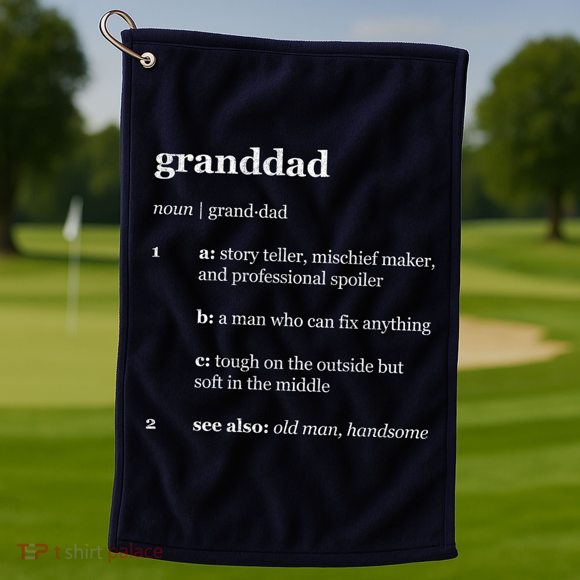 Granddad Noun Definition Golf Towel