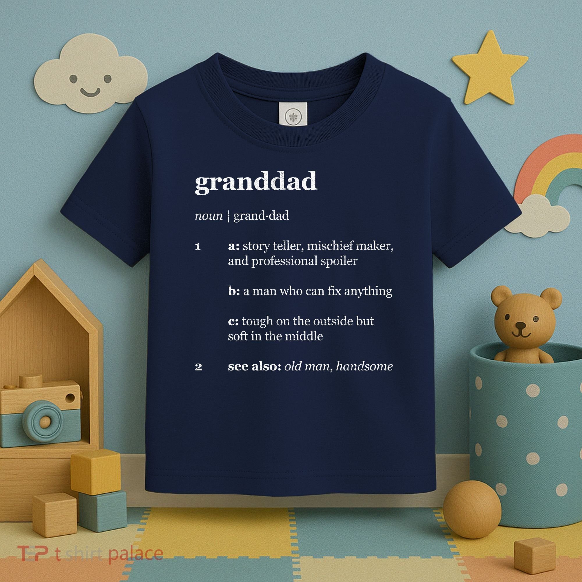 Granddad Noun Definition Toddler T-Shirt