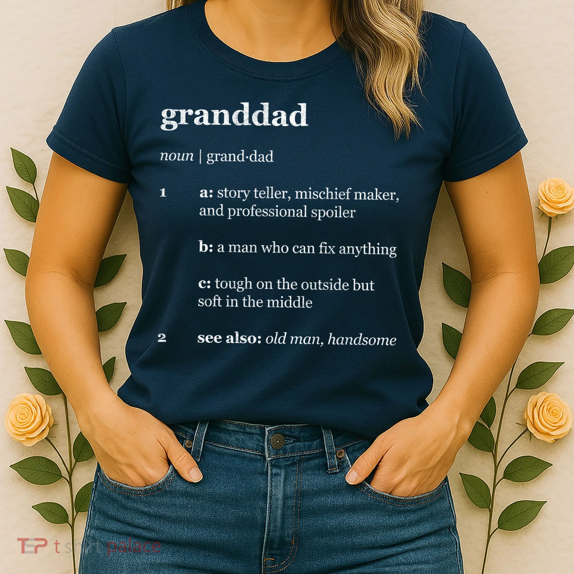Granddad Noun Definition Women's T-Shirt