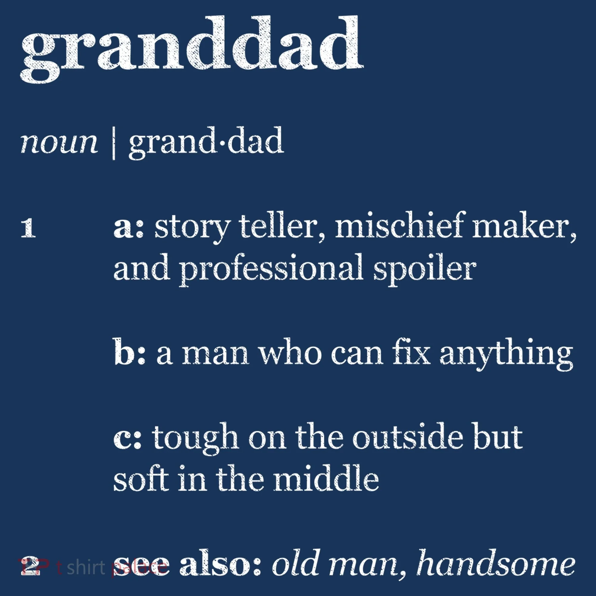 Granddad Noun Definition Women's T-Shirt