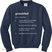 Granddad Noun Definition Kids Sweatshirt thumb 0