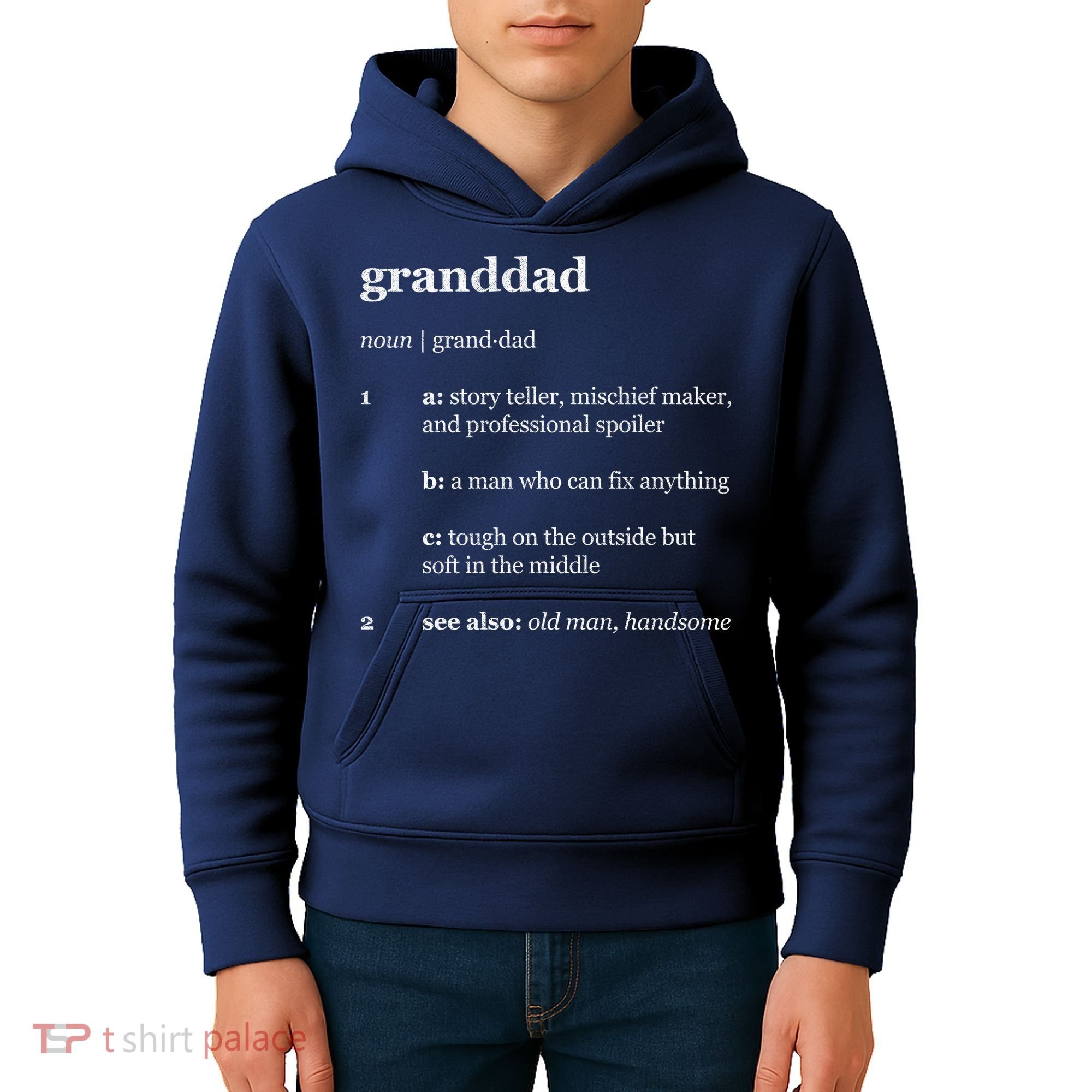 Granddad Noun Definition Kids Hoodie