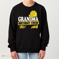 Grandma Birthday Crew Construction Party Women's Sweatshirt thumb 0