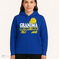 Grandma Birthday Crew Construction Party Hoodie thumb 5