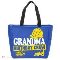 Grandma Birthday Crew Construction Party Tote Bag thumb 0