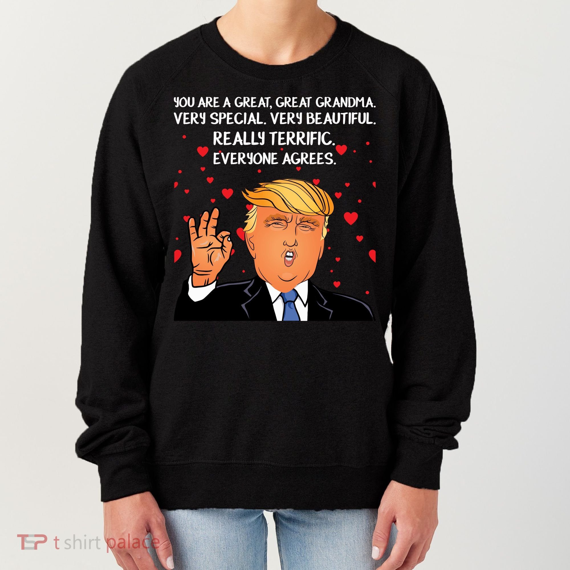 Grandma For Donald Trump Women's Sweatshirt