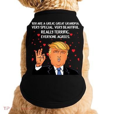 Grandma For Donald Trump Doggie Tank