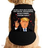 Grandma For Donald Trump Doggie Tank thumb 0
