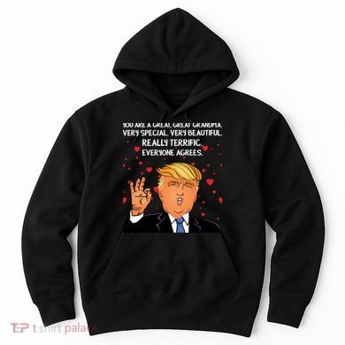 Grandma For Donald Trump Hoodie