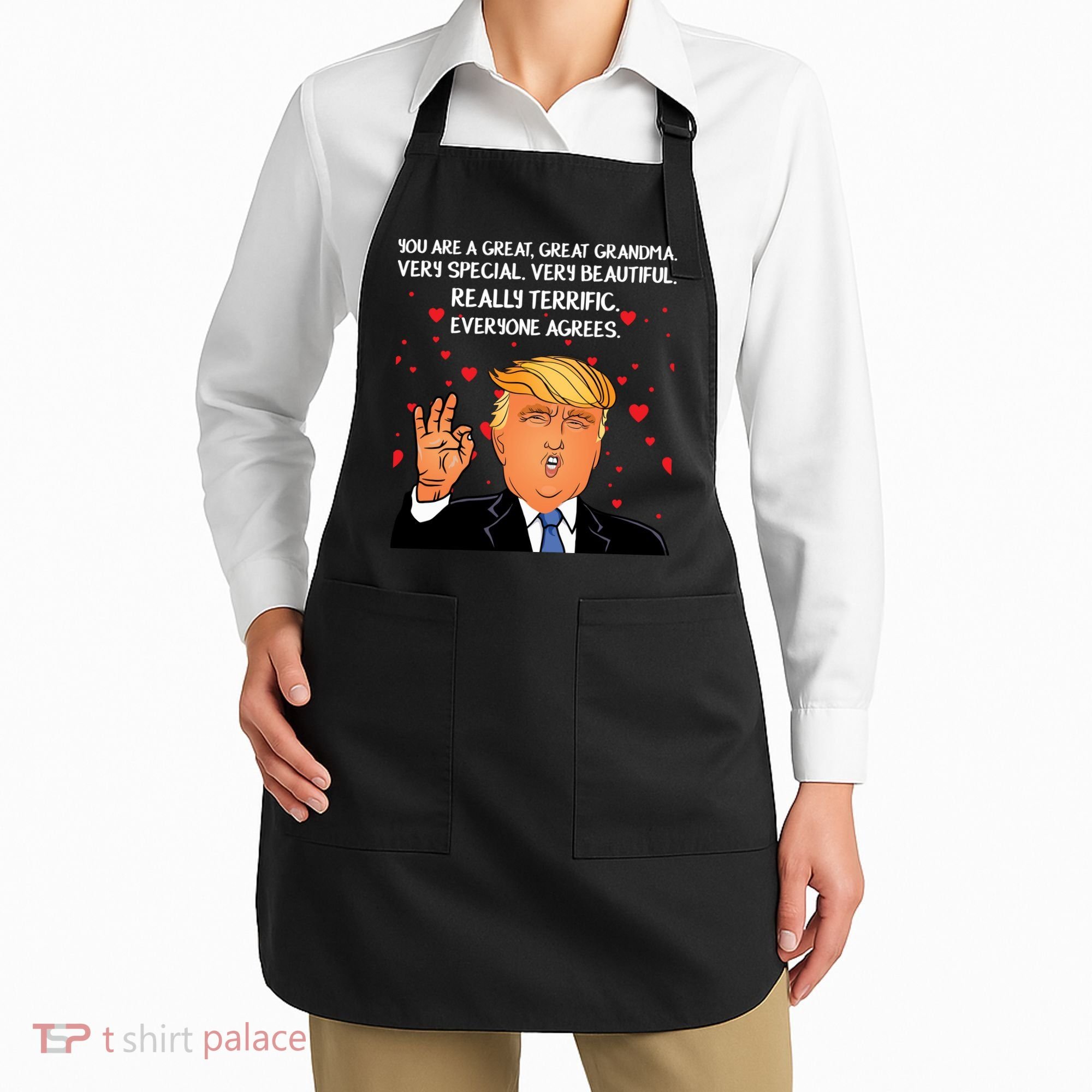 Grandma For Donald Trump Apron