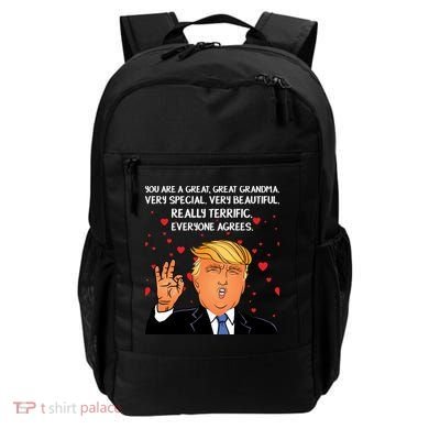 Grandma For Donald Trump Backpack