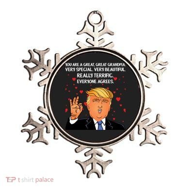 Grandma For Donald Trump Ornament