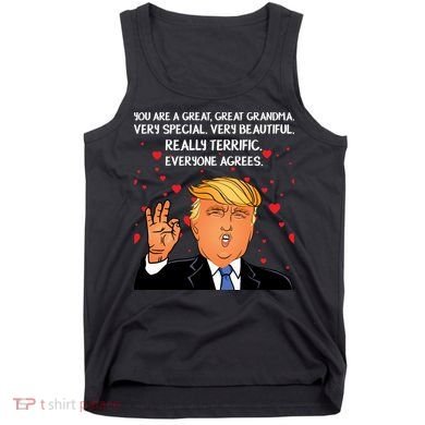 Grandma For Donald Trump Tank Top