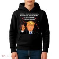 Grandma For Donald Trump Kids Hoodie thumb 4