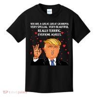 Grandma For Donald Trump Kids T-Shirt thumb 0