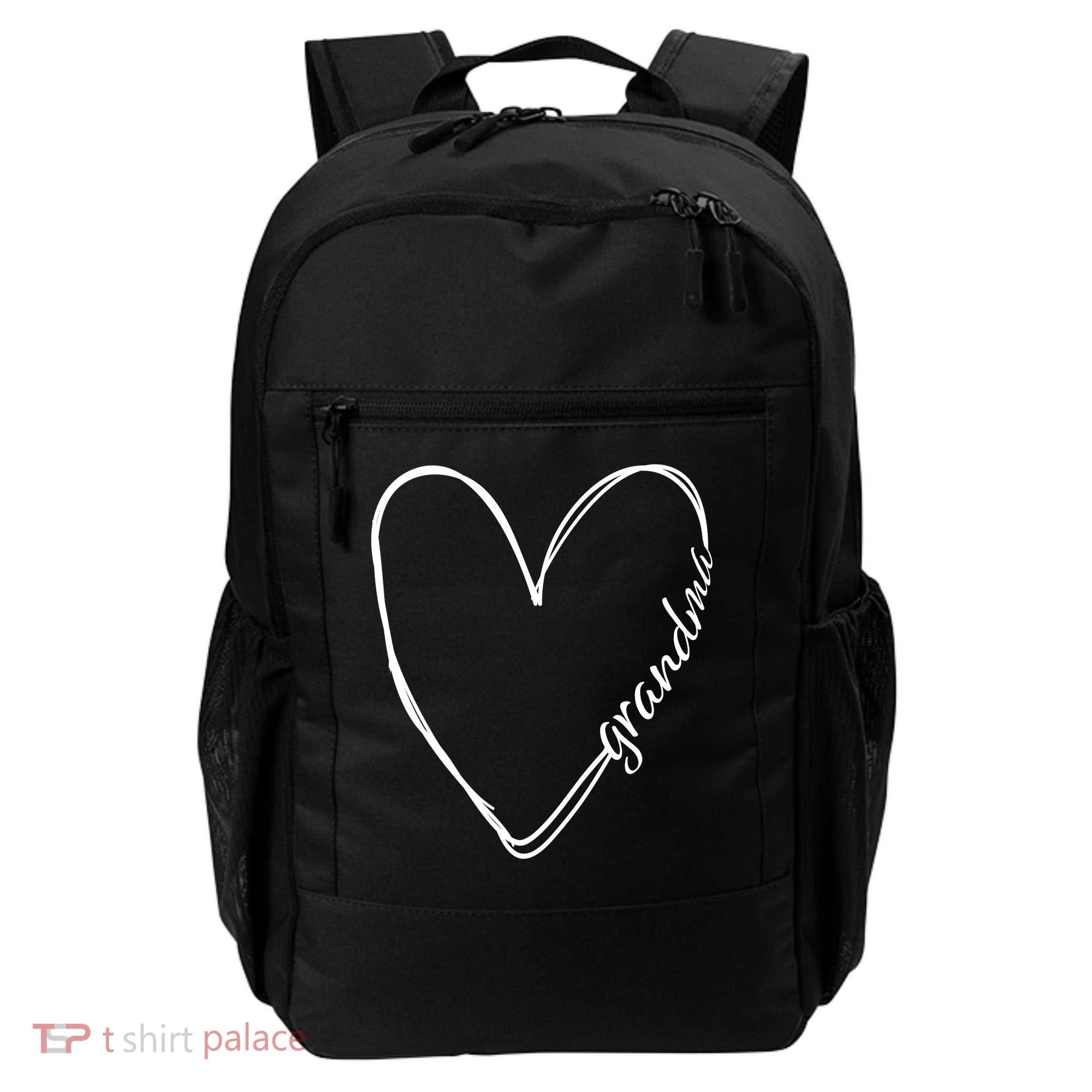 Grandma Heart Symbol Backpack