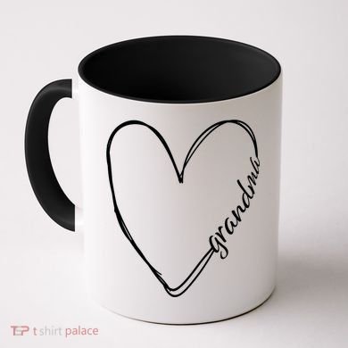 Grandma Heart Symbol Coffee Mug