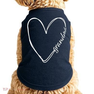 Grandma Heart Symbol Doggie Tank