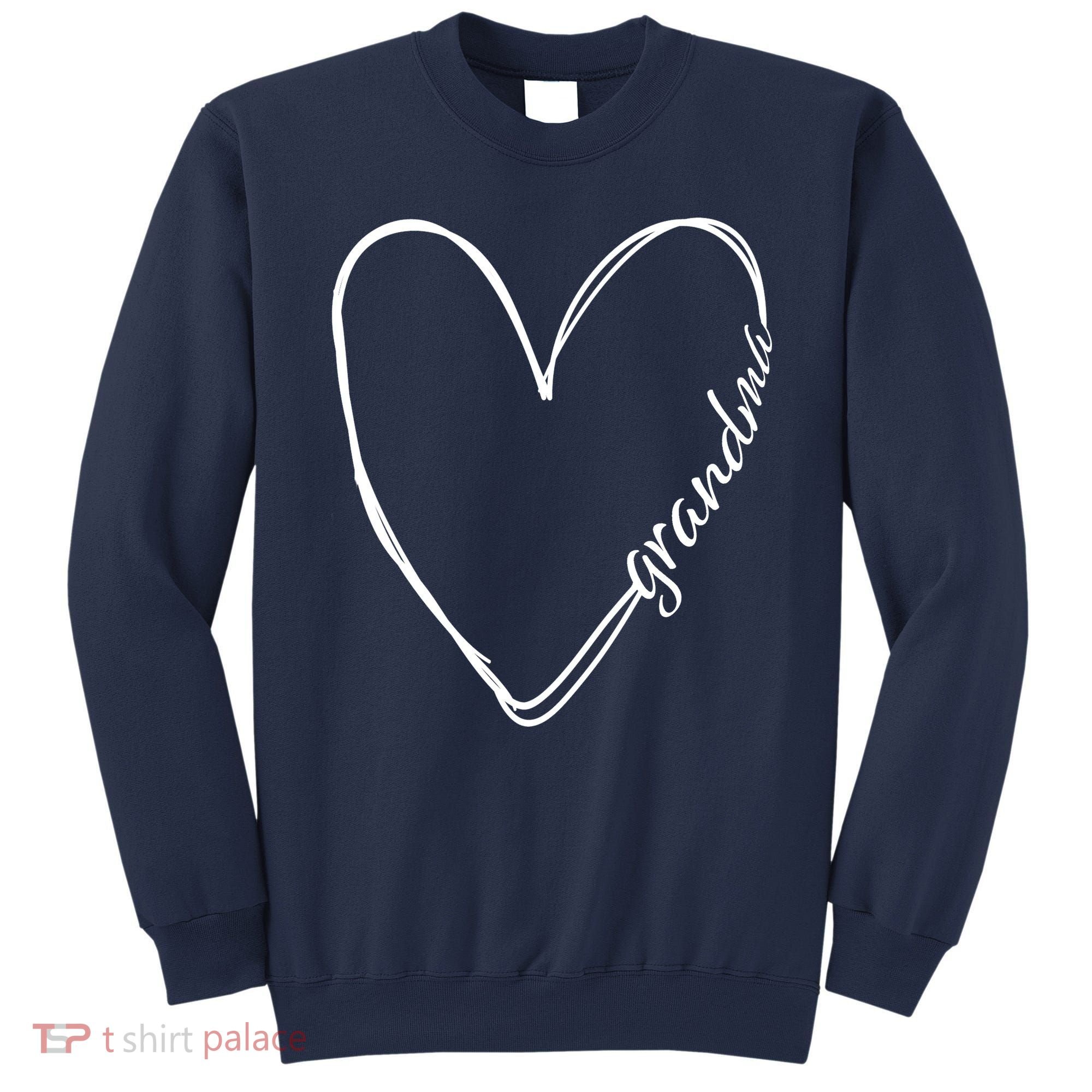 Grandma Heart Symbol Sweatshirt